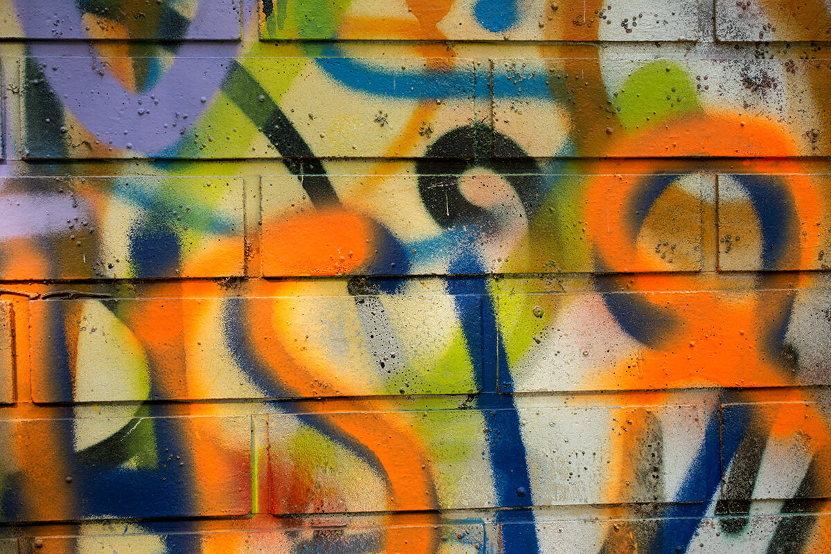 Fassade Grafitti Trockeneisstrahlen